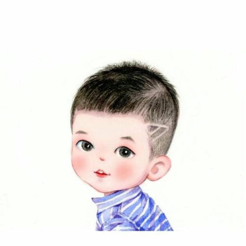 ảnh bé trai chibi dễ thương