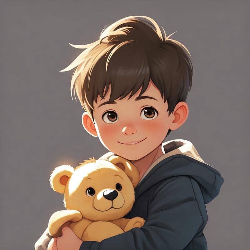 ảnh bé trai chibi