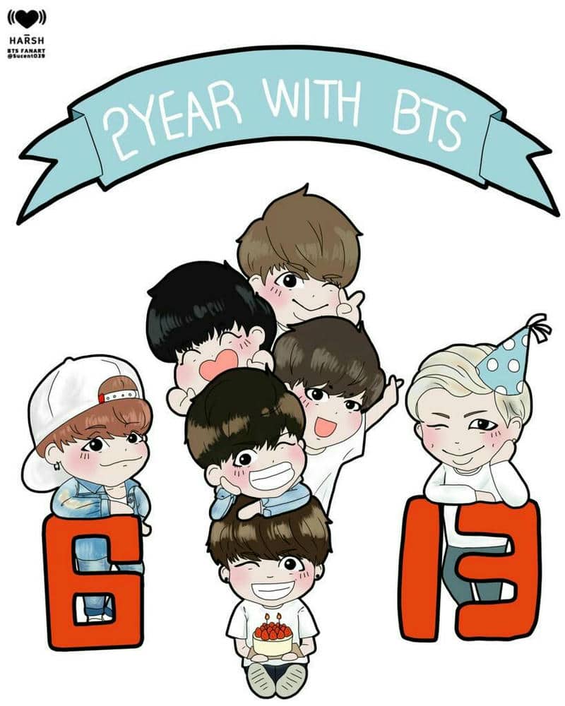 ảnh bts cute chibi