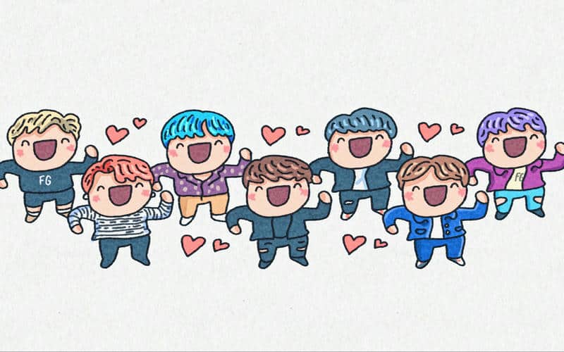 ảnh bts cute