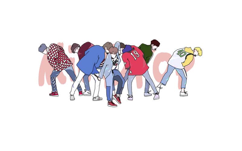 ảnh chibi bts cute