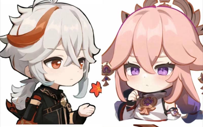 ảnh chibi genshin impact