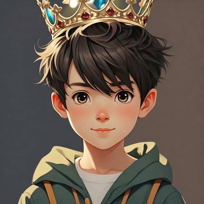 ảnh chibi ghép đầu bé trai