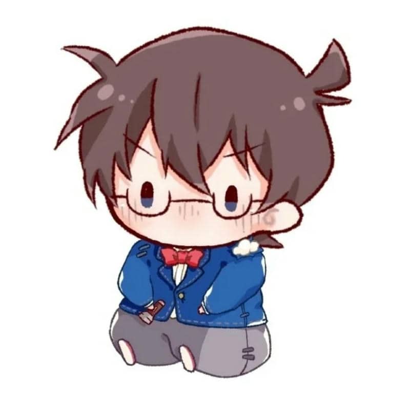 Tổng hợp những hình ảnh chibi Conan cute, dễ thương nhất 1 ảnh conan anime chibi