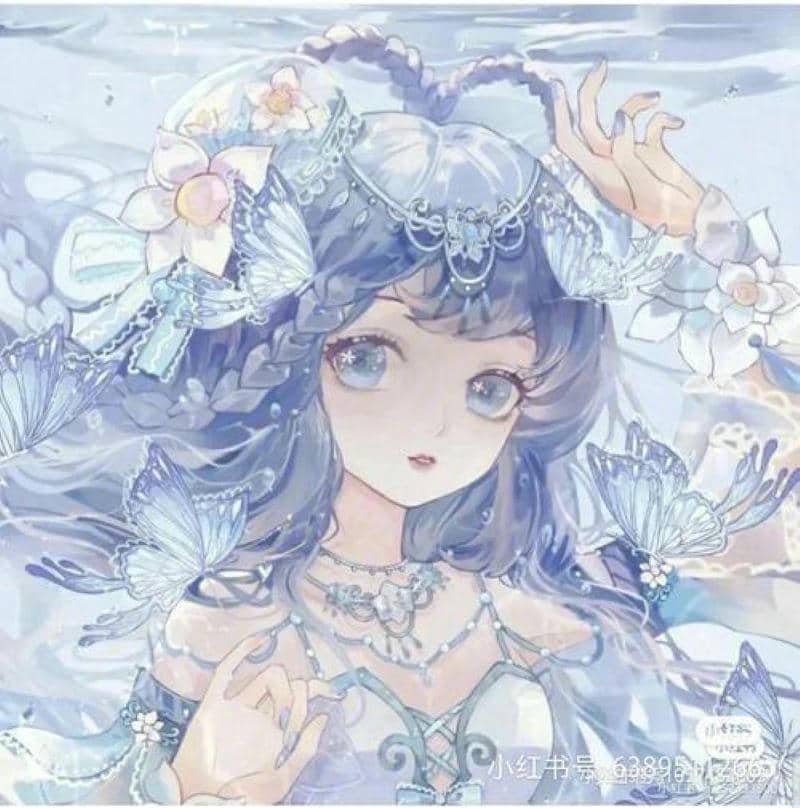 ảnh cung bảo bình chibi