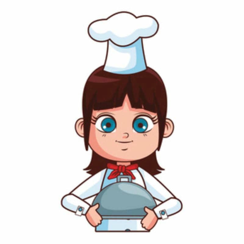 ảnh đầu bếp chibi