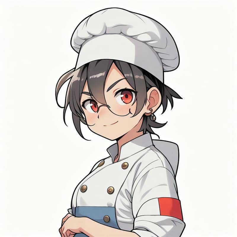 ảnh đầu bếp cute