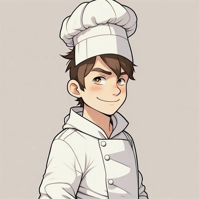 ảnh đầu bếp đẹp