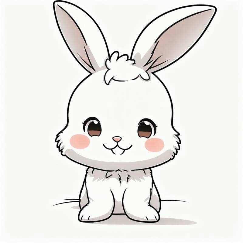 ảnh động vật cute chibi