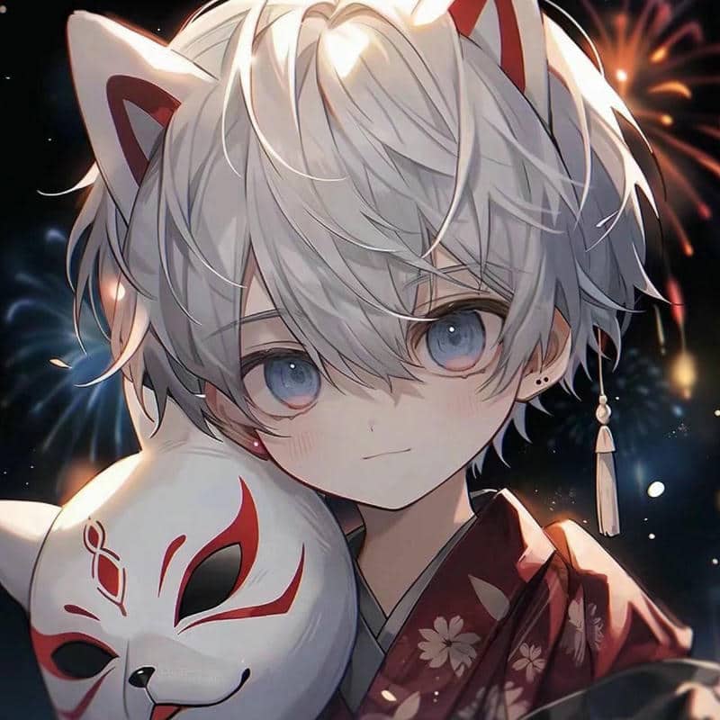 ảnh em bé trai chibi