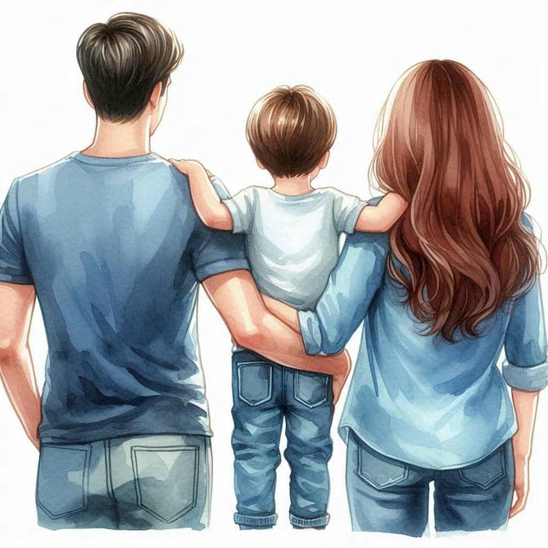 Chia sẻ 99+ hình ảnh chibi gia đình siêu dễ thương 28 ảnh gia đình vẽ