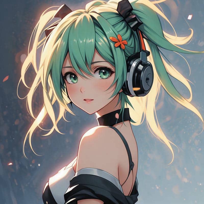 ảnh hatsune miku anime chibi