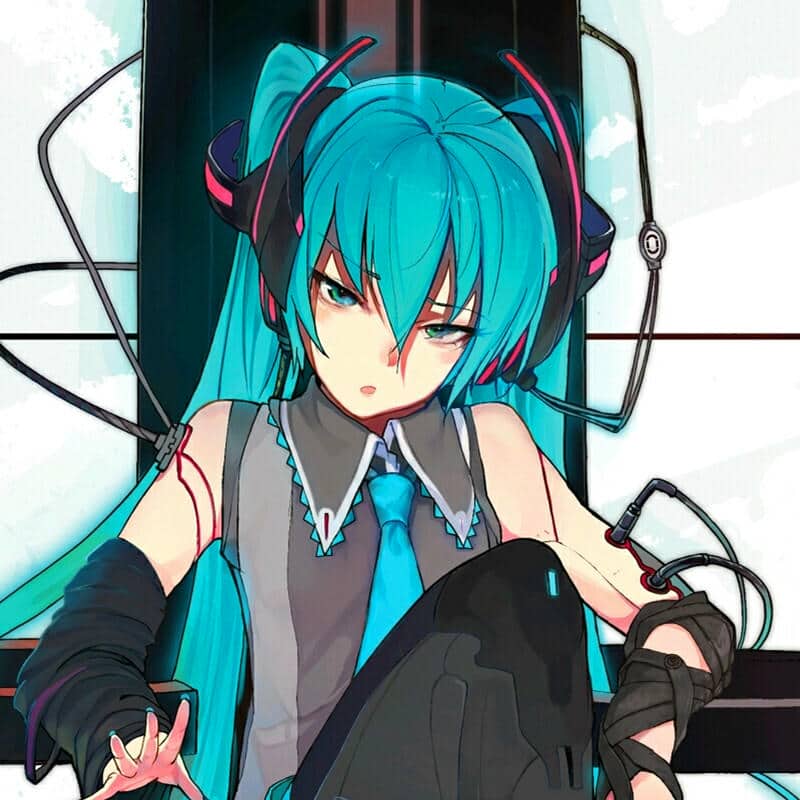 ảnh hatsune miku cute chibi