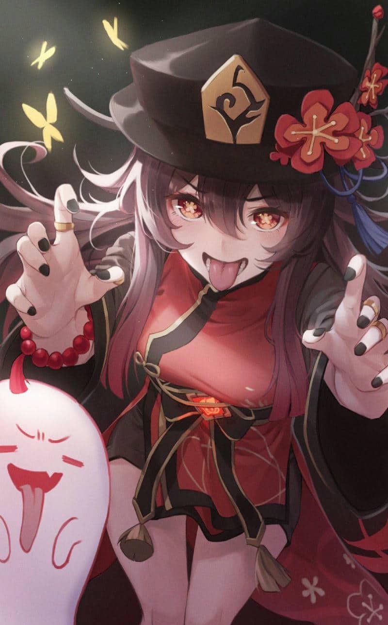 Gợi ý 99+ hình ảnh chibi Hutao cute, dễ thương nhất 45 ảnh hutao động