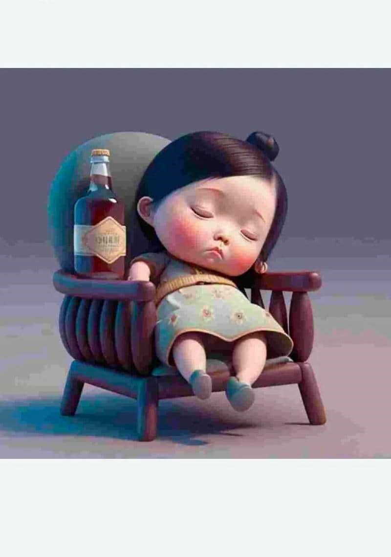 ảnh mệt mỏi hài