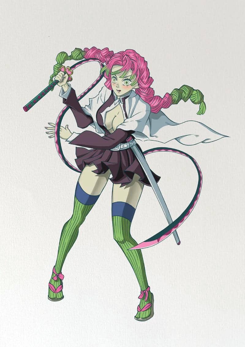 Tổng hợp 99+ hình ảnh chibi Mitsuri siêu dễ thương 4 ảnh mitsuri cute