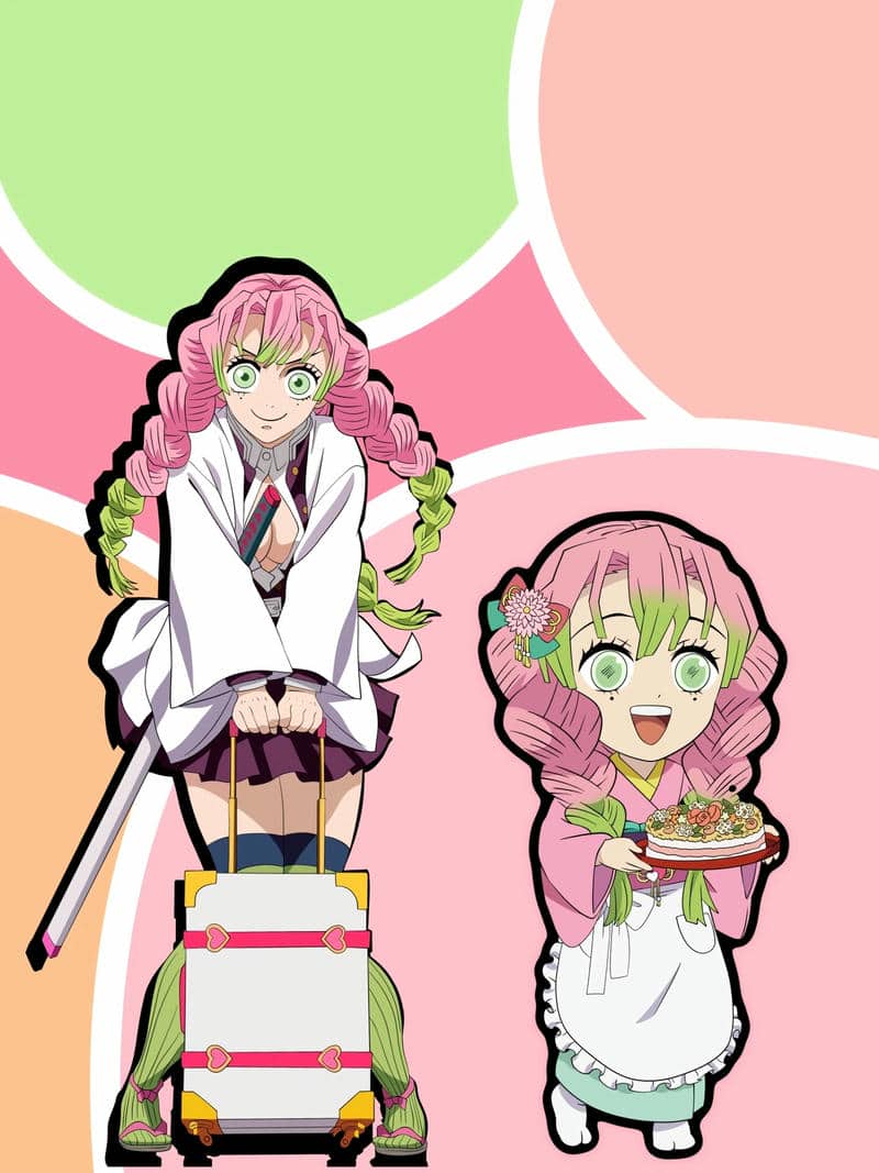 Tổng hợp 99+ hình ảnh chibi Mitsuri siêu dễ thương 6 ảnh mitsuri kanroji bổ mắt