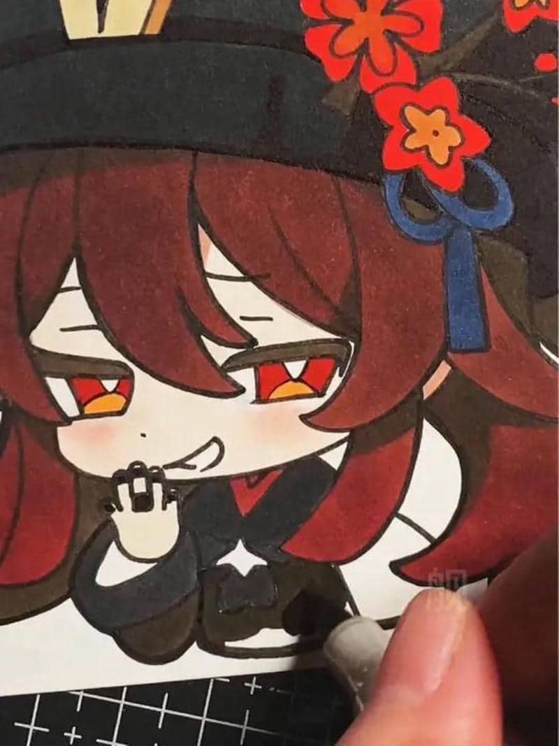 Gợi ý 99+ hình ảnh chibi Hutao cute, dễ thương nhất 40 ảnh nền điện thoại hutao