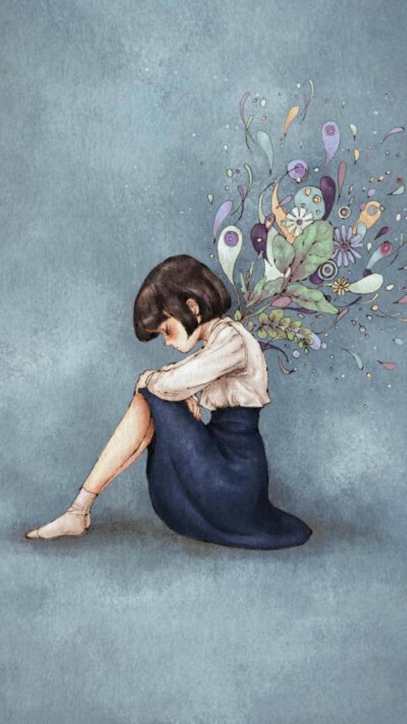 ảnh nền mệt mỏi hoạt hình