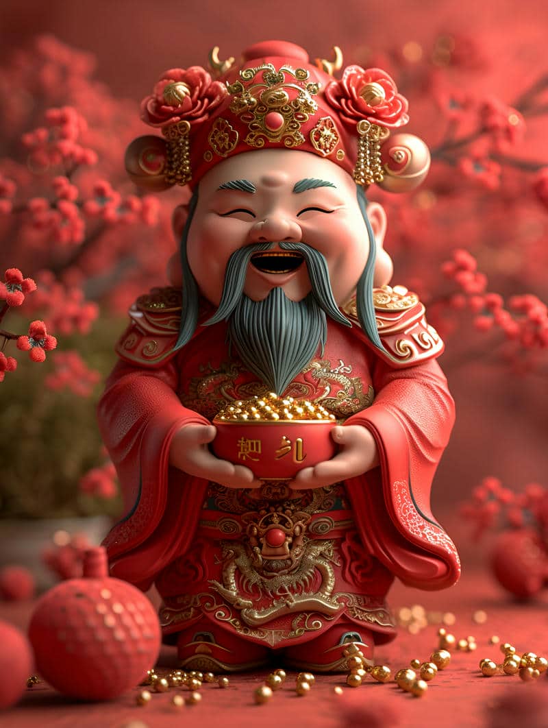 hình ảnh ông thần tài cute