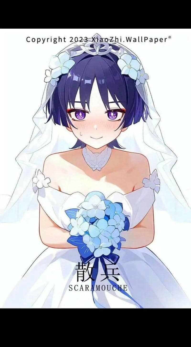 ảnh nền scaramouche cute