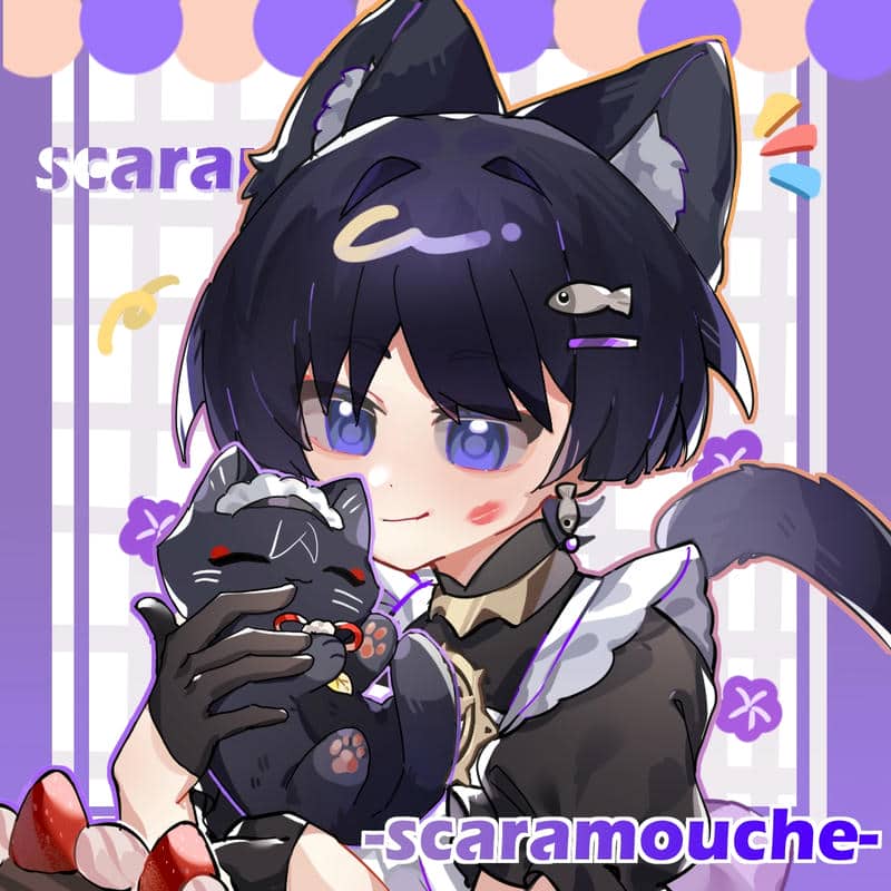 ảnh nền scaramouche hoạt hình