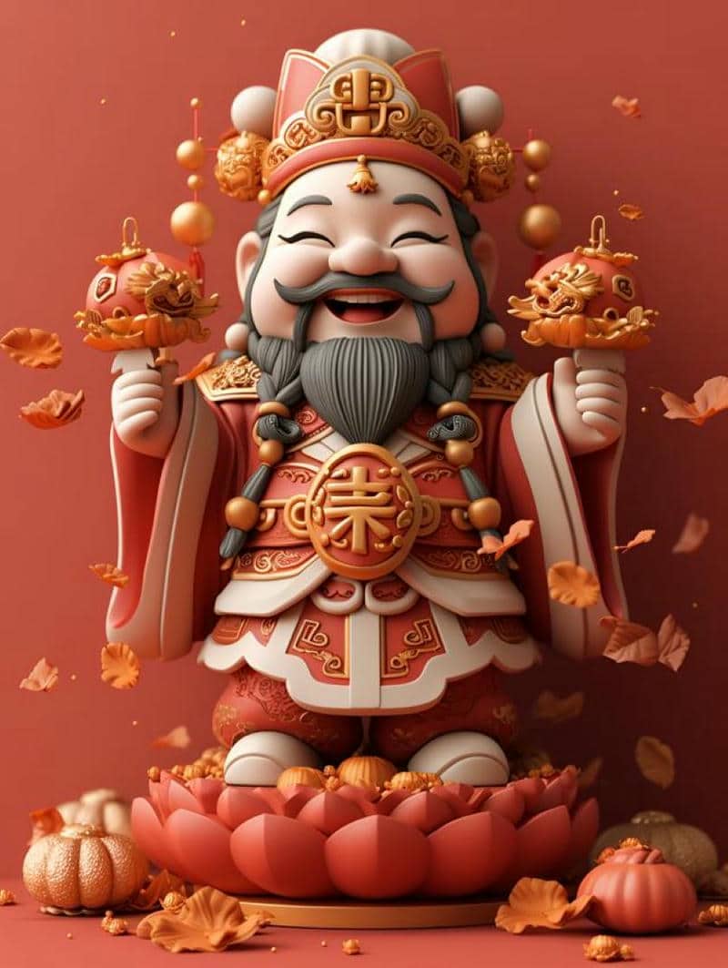 ảnh ông địa ông thần tài