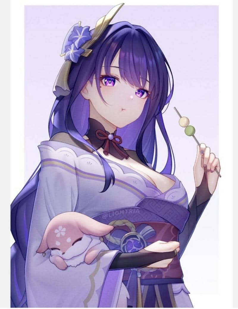 ảnh raiden cute