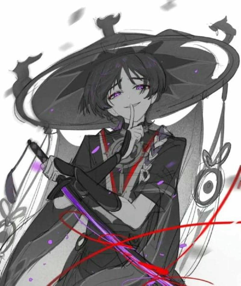 ảnh scaramouche cute anime