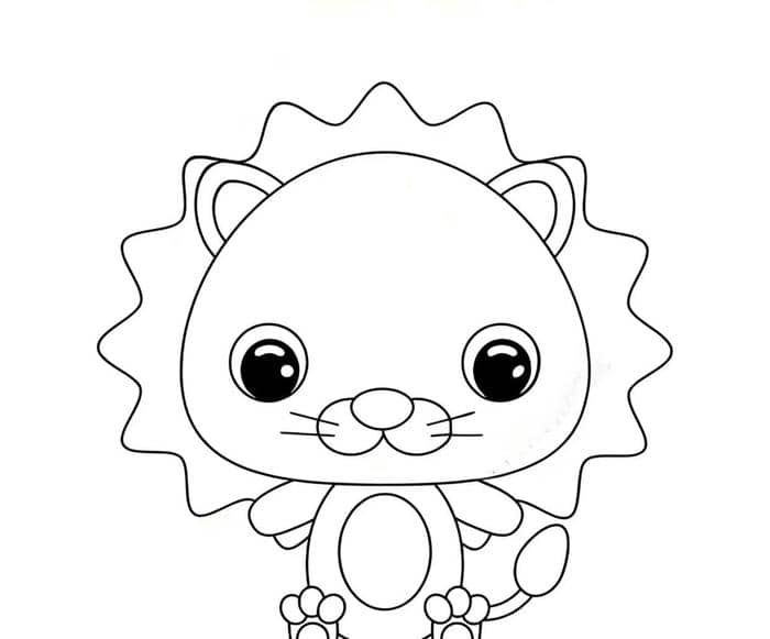 ảnh tô màu con vật