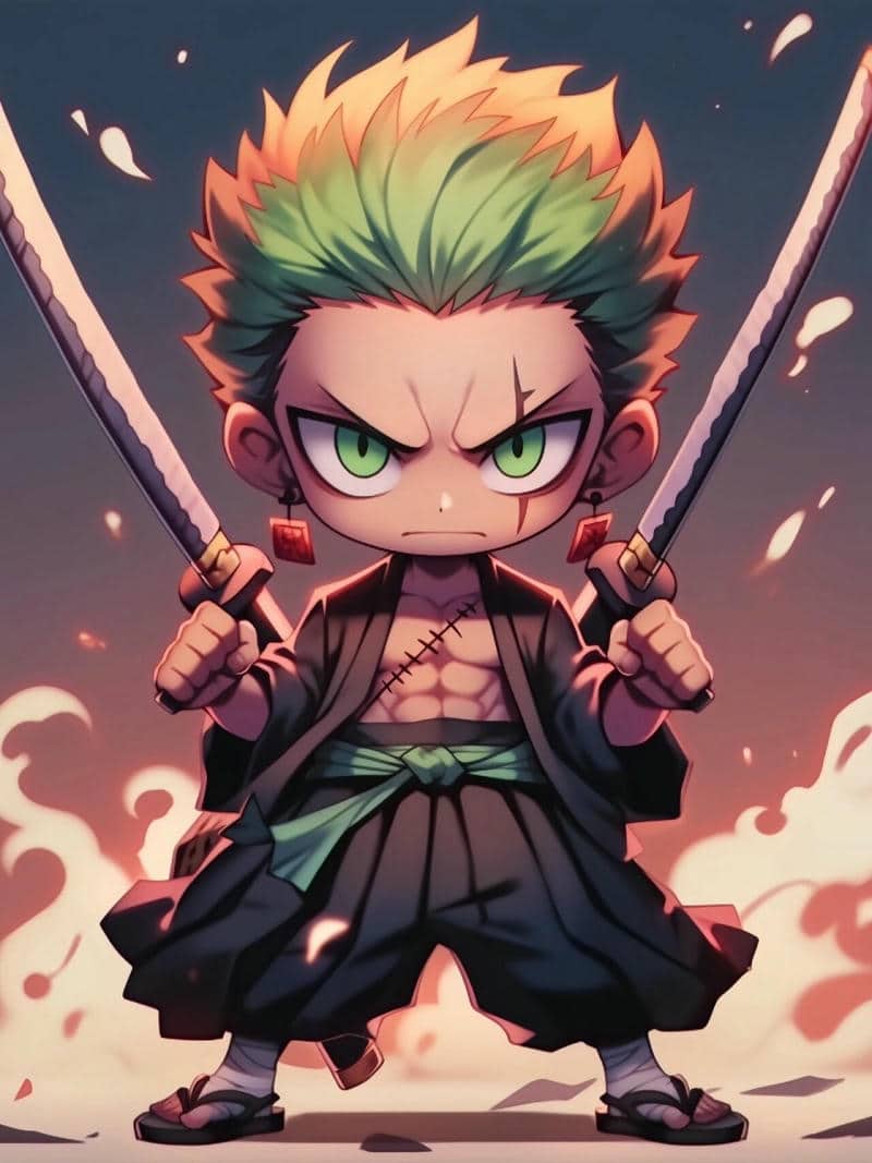 Bộ sưu tập 99+ hình ảnh chibi Zoro ngầu, đáng yêu nhất 6 ảnh zoro cute anime