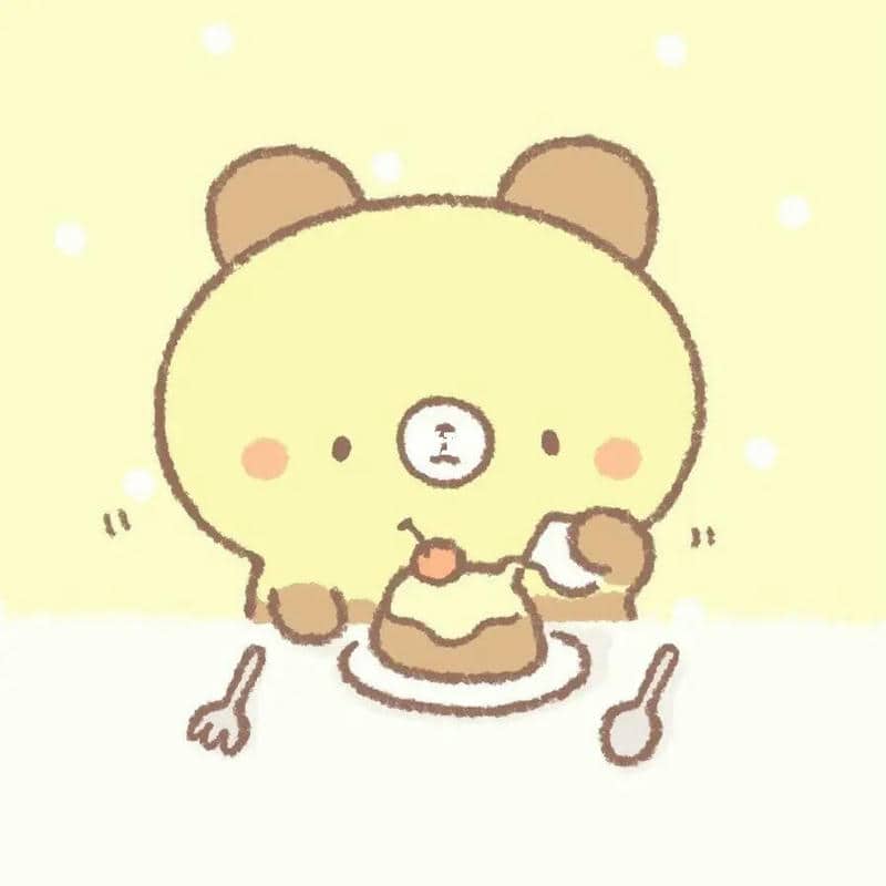 anime gấu cute