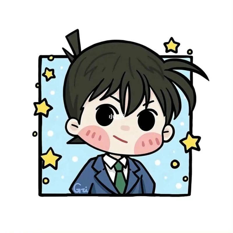 Tổng hợp những hình ảnh chibi Conan cute, dễ thương nhất 15 avatar conan ngầu