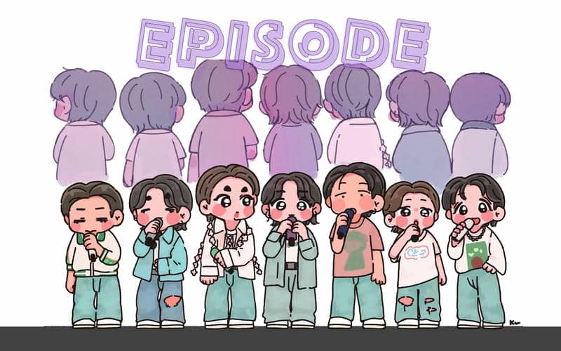 bts cute chibi