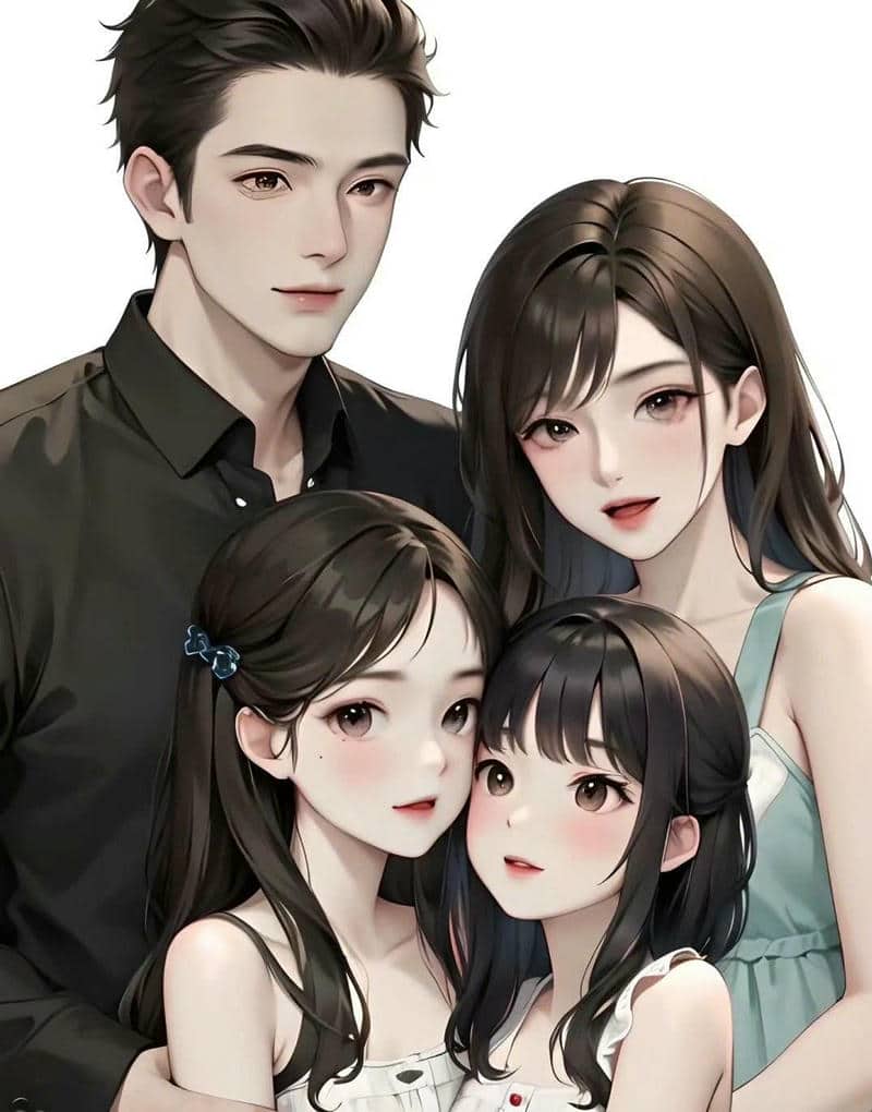 Chia sẻ 99+ hình ảnh chibi gia đình siêu dễ thương 24 cảnh gia đình