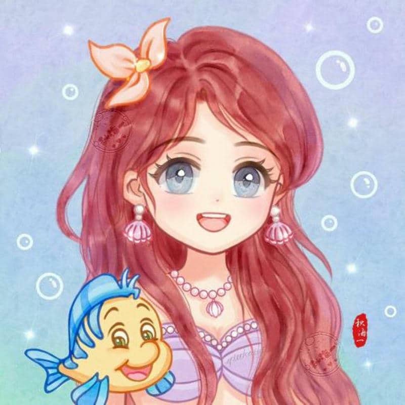 công chúa chibi cute