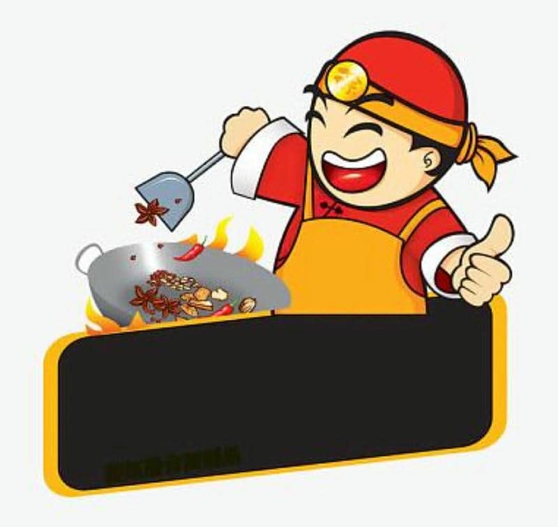 đầu bếp chibi nữ anime chibi