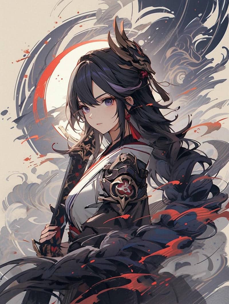 genshin raiden dễ thương