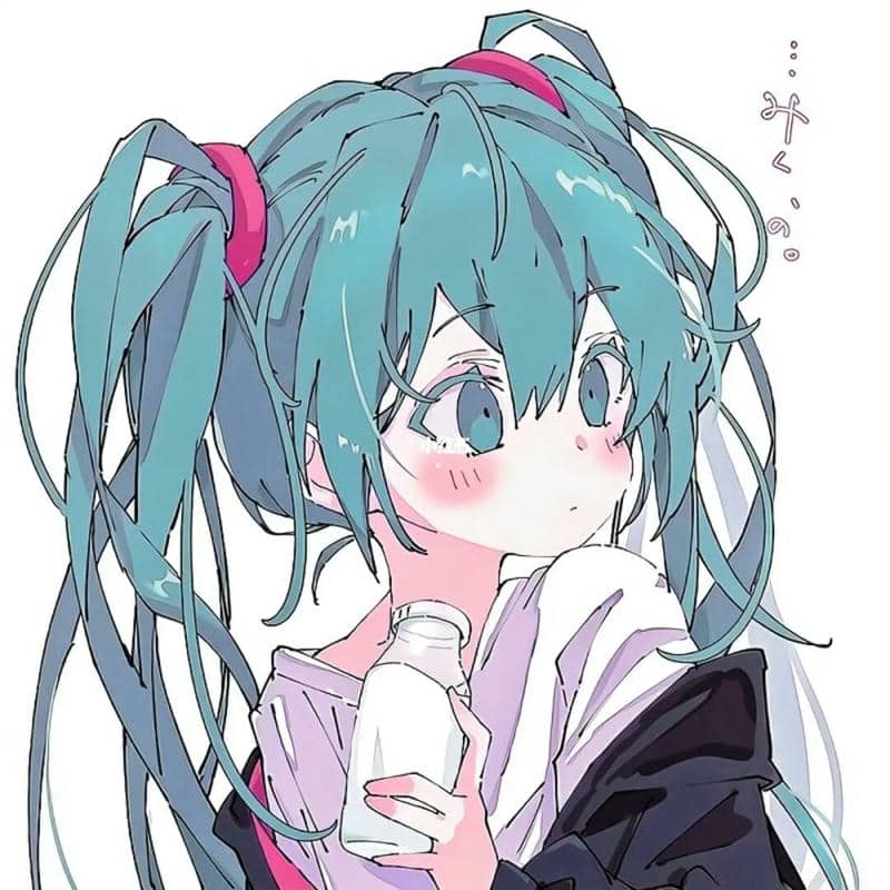 hatsune miku chibi anime