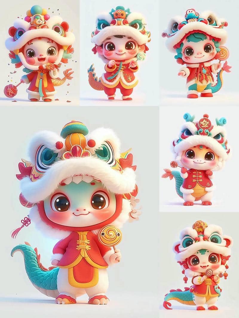 hình ảnh 12 con giáp chibi