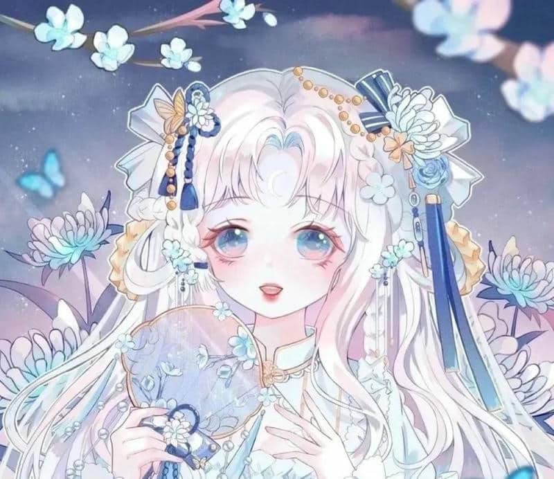 hình ảnh cung bảo bình nữ chibi