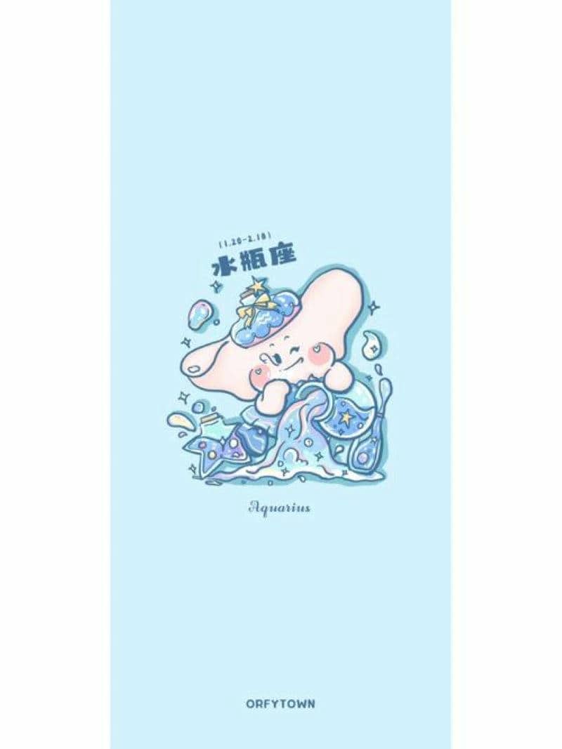 hình ảnh cung bảo bình nữ cute