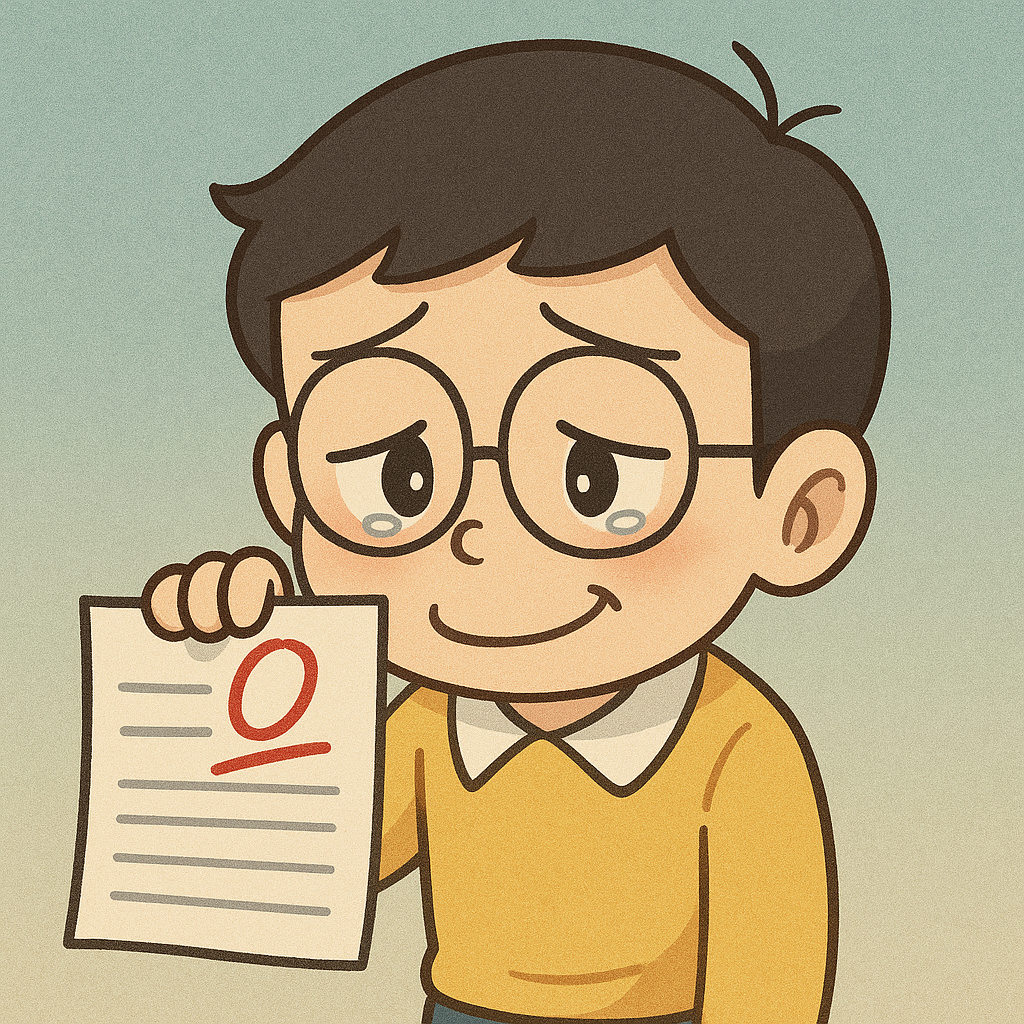Nobita chibi 0 điểm