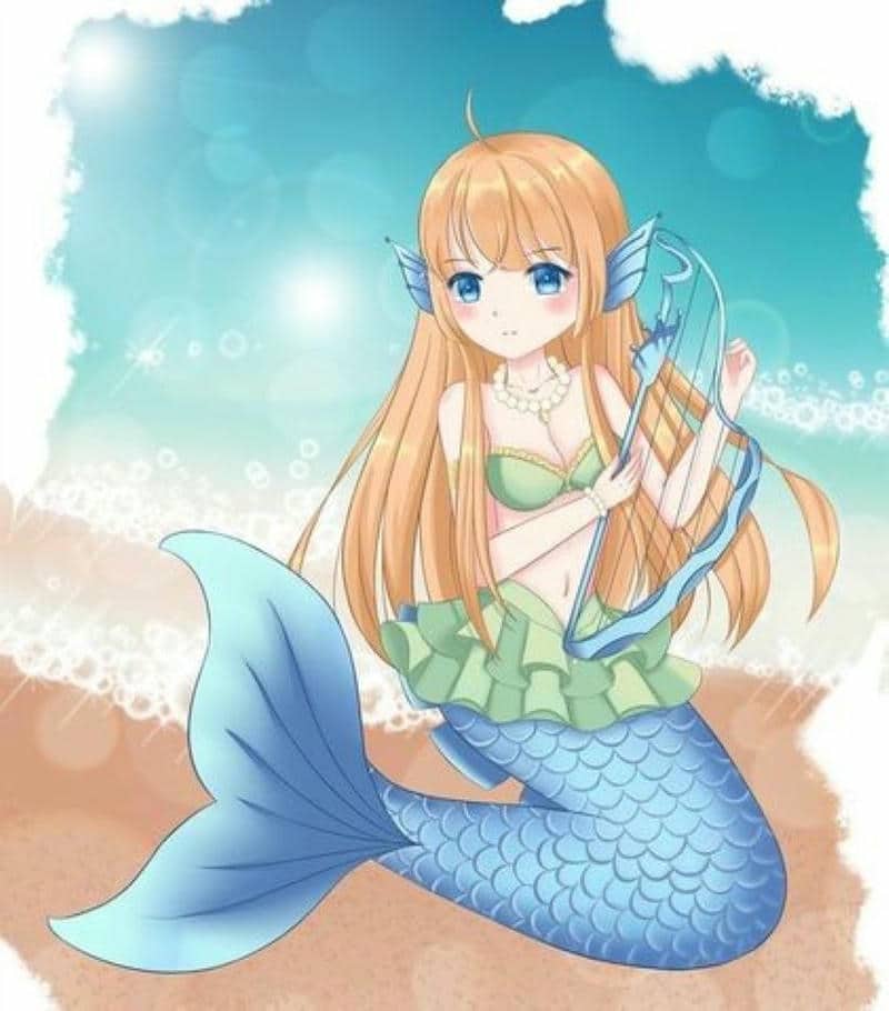 99+ Hình ảnh chibi nàng tiên cá cute, dễ thương nhất 12 hình ảnh truyện nàng tiên cá