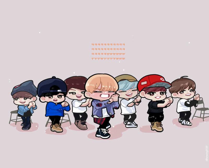 hình bts chibi
