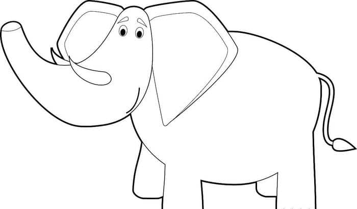 hình con vật để tô màu