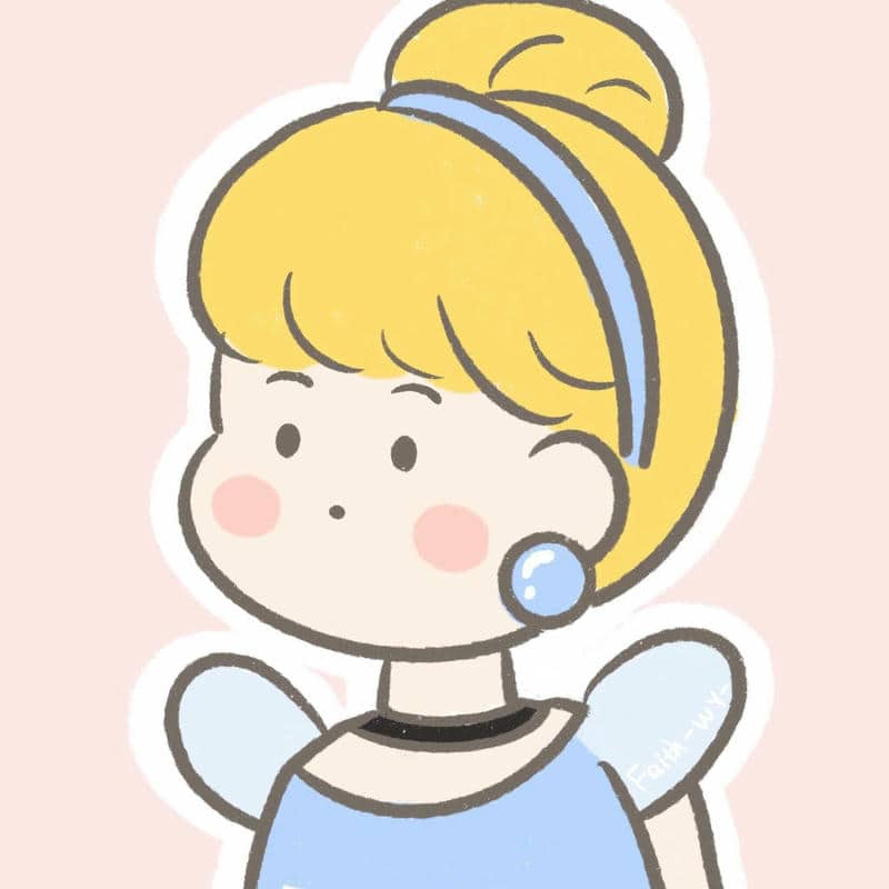 hình công chúa bạch tuyết chibi