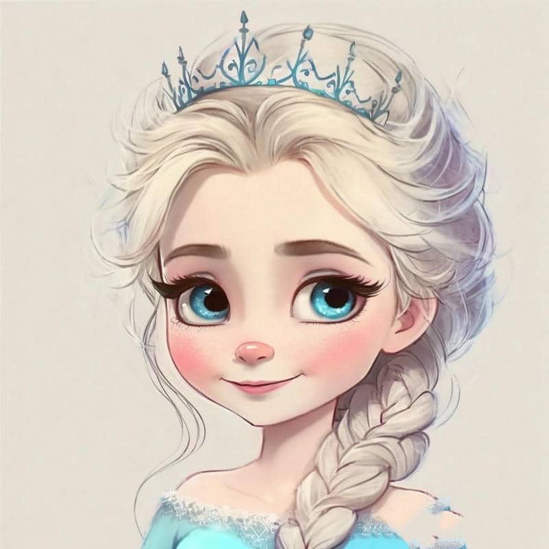 hình công chúa chibi