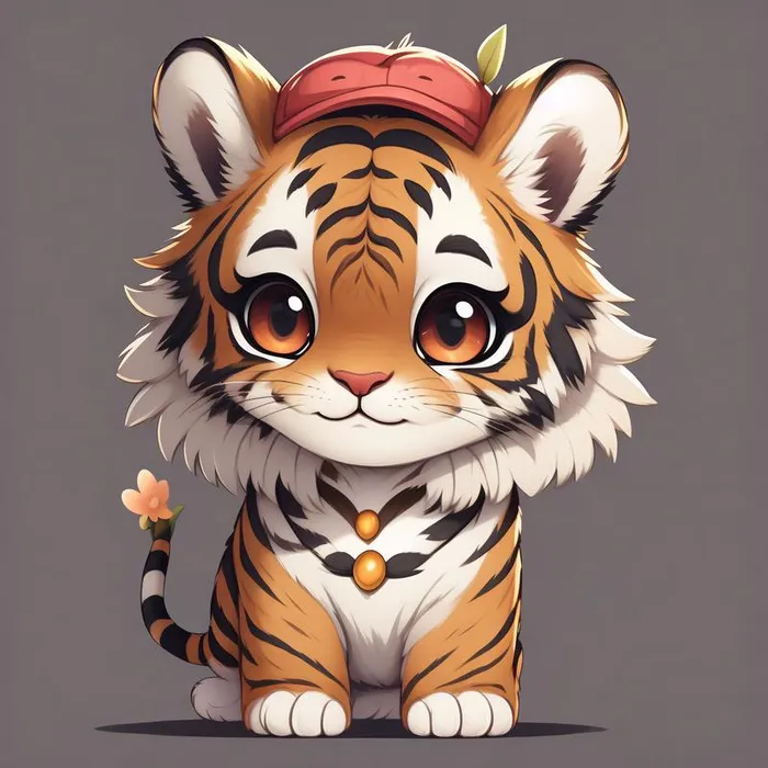 Bộ sưu tập 99+ hình ảnh Hổ chibi mập ú cute đáng yêu 16 hình hổ mập anime chibi