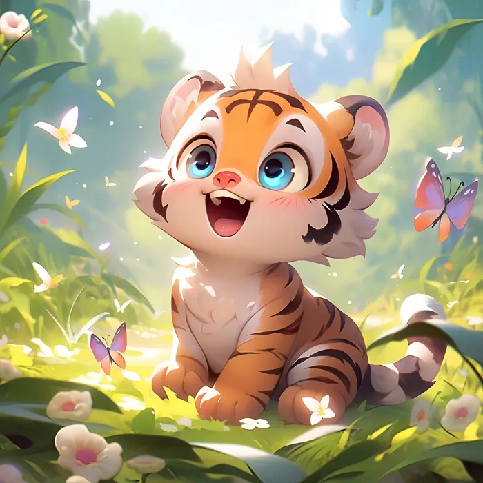 Bộ sưu tập 99+ hình ảnh Hổ chibi mập ú cute đáng yêu 9 hình hổ mập anime cute
